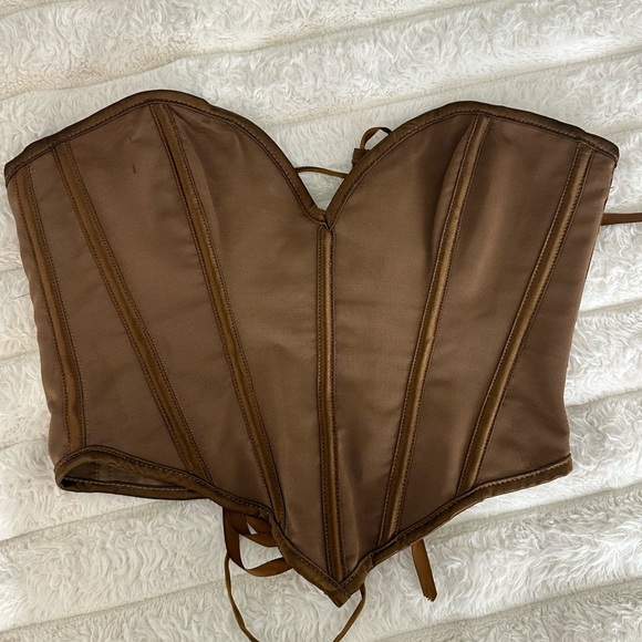 Brown corset top - Picture 1 of 2